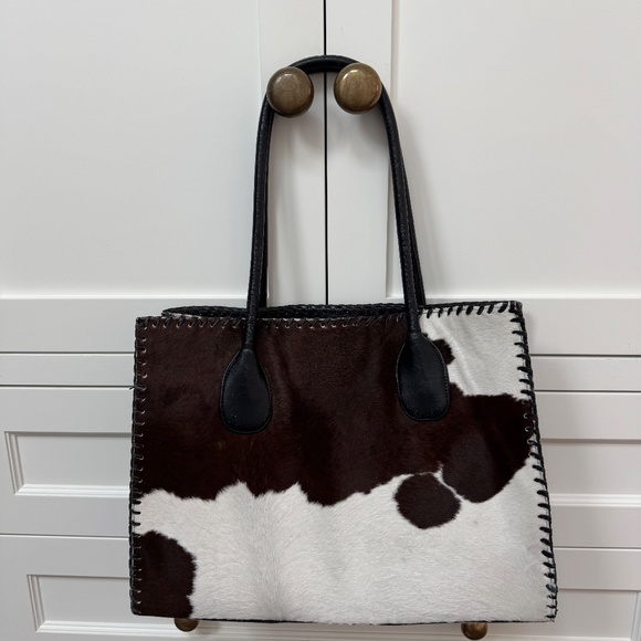 Juan Antonio Cowhide Tote - Picture 1 of 6